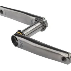 Cane Creek eeWings All-Road Titanium Crankset - 175mm Direct Mount 30mm Spindle Brushed Titanium