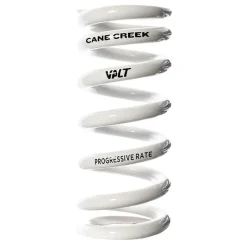 Cane Creek Progressive Rate VALT Lightweight Rear Shock Spring - 55mm x 550-670lbs White