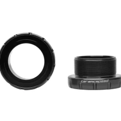 CeramicSpeed Italian Road Bottom Bracket - DUB Road Spindle Black