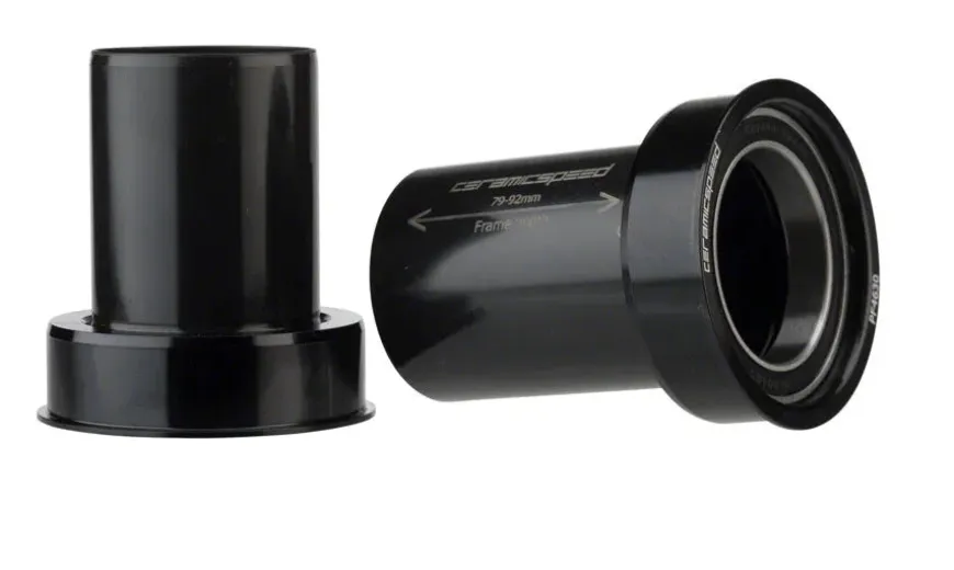 CeramicSpeed PF4630 Bottom Bracket - PF30/BBright/386EVO 30mm Spindle Black