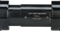 CeramicSpeed PF4630 Bottom Bracket - PF30/BBright/386EVO 30mm Spindle Coated Races BLK