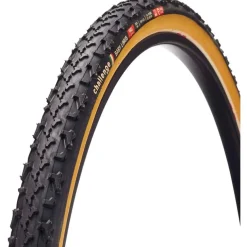 Challenge Baby Limus Pro Tire 700x33C Folding Tubular Natural SuperPoly PPS 300TPI Tanwall