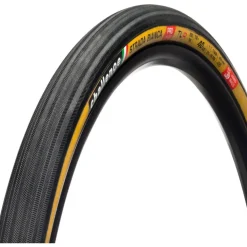 Challenge Strada Bianca Pro Gravel, Road Bike Tire - 700 x 40, Tubeless, Black/Tan, Handmade
