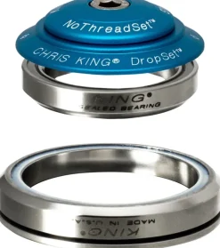 Chris King DropSet 5 Headset - 1-1/8" 42/52mm 45 Deg Matte Turquoise