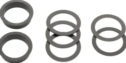 Chris King ThreadFit 24 Bottom Bracket Fit Kit 4 - English For Shimano Hollowtech II Matte Jet
