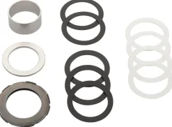 Chris King ThreadFit T47 24i Bottom Bracket Fit Kit 6 - T47 For SRAM/Truvativ GXP BLK