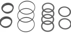 Chris King ThreadFit T47 30x Bottom Bracket Fit Kit 5 - T47 For 30mm Spindles Matte Jet