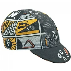 Cinelli Cycling Cap Barton Art Alley Mouse black