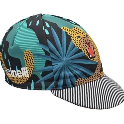Cinelli Cycling Cap Ziruffo Art Sharp Teeth Black/Blue