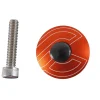 Cinelli Top Cap Kit 1-1/8" Alloy Steerers Orange