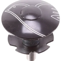 Cinelli Top Cap Kit Columbus 1-1/8" Alloy Steerers Black