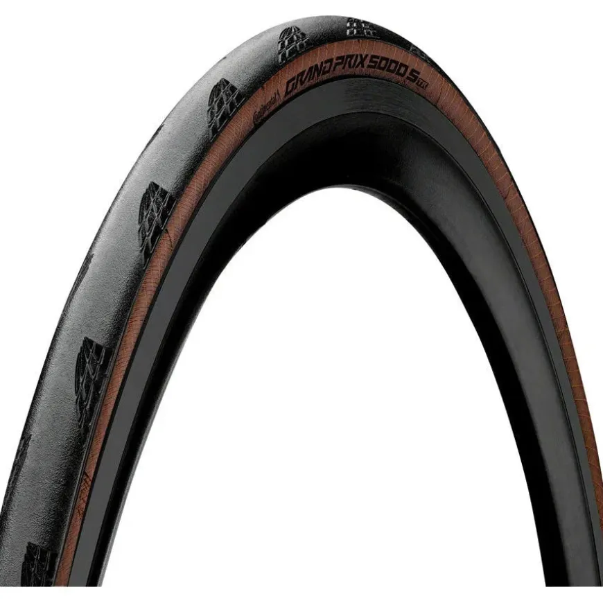 Continental Grand Prix 5000 S TR Road Bike Tire - 700 x 32, Tubeless, Black/Transparent, 220tpi