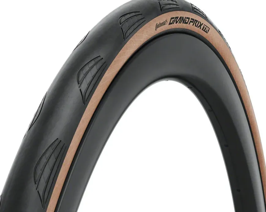 Continental Grand Prix TR 700c Tire - Tubeless BLK/Transparent BLKChili