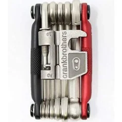 Crank Brothers M17 Bike Multi-Tool - Black/Red
