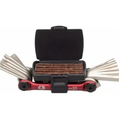 Crank Brothers M20 Bike Multi-Tool - Matte Black/Red