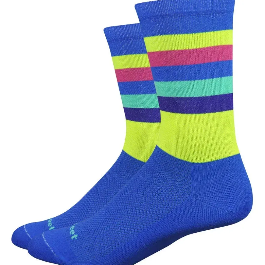 DeFeet Aireator Maverick Bike Socks - Blue