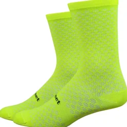 DeFeet Evo Mont Ventoux Bike Socks - Yellow