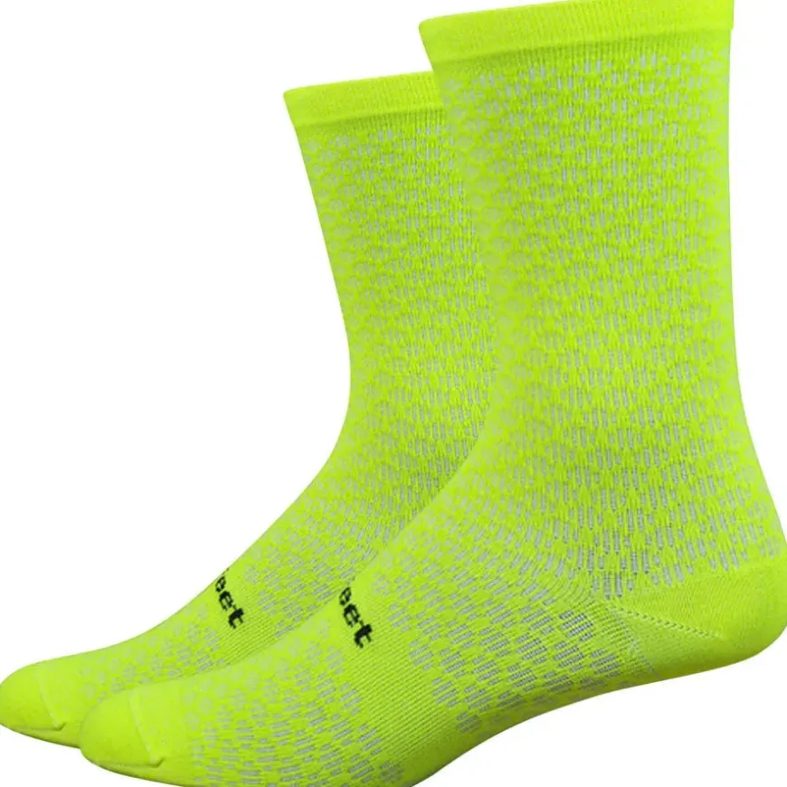 DeFeet Evo Mont Ventoux Bike Socks - Yellow