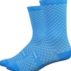 DeFeet Evo Mont Ventoux Bike Socks - Blue