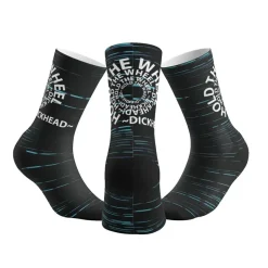 DeFeet Sub360 Evo Mont Ventoux 6" Hold the Wheel Socks 7-9