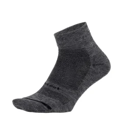 DeFeet Wooleator Pro 1" Gravel Gray Socks 7-9