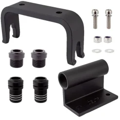 Delta Bike Hitch Pro Truck Rail Fork Mount: Thru-Axle 12/15mm