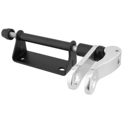 Delta Bike Hitch Truck Rail Fork Mount Rack: Standard 9.0mm Black