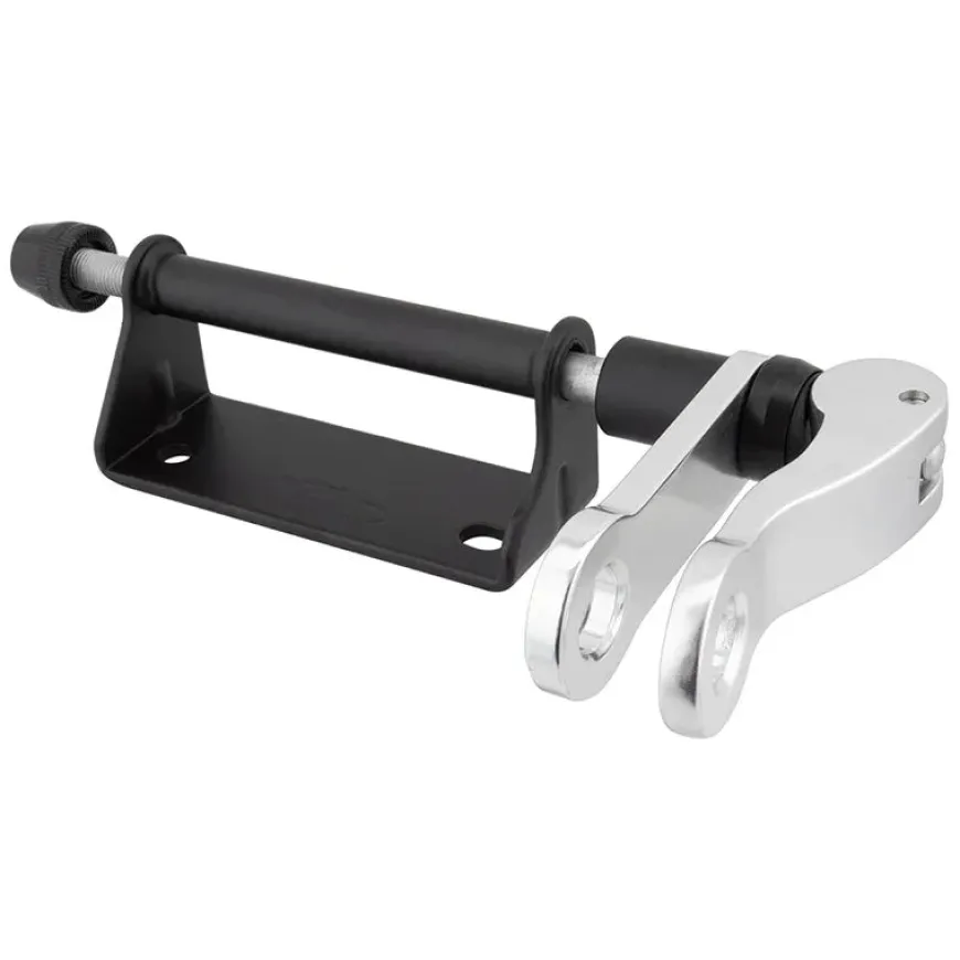 Delta Bike Hitch Truck Rail Fork Mount Rack: Standard 9.0mm Black