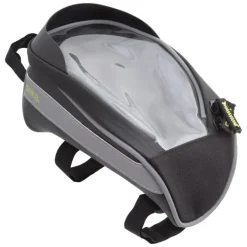 Delta Top Tube Phone Bag 4.2L Black/Silver