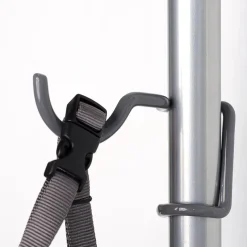 Delta Two Bike Gravity Stand Wall Rack Silver 2 Bikes