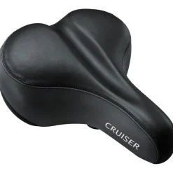 Delta D2 Comfort Gel + Saddle - Steel Black