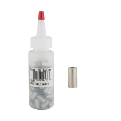Dia-Compe Cane Creek Derail Ferrules 5mm - Chrome 100/Count