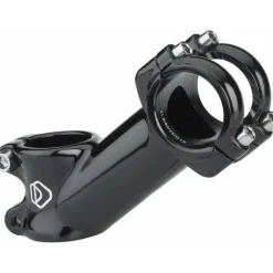 Dimension 31.8mm Threadless Alloy Upright Bike Stem (Black)