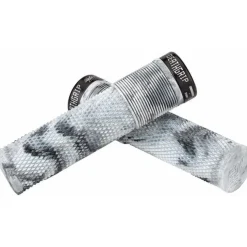 DMR DeathGrip Flangeless Grips - Thick Lock-On Snow Camo