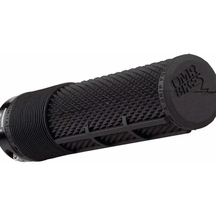 DMR DeathGrip Race Edition Grips - Thick Flangeless Lock-On Black