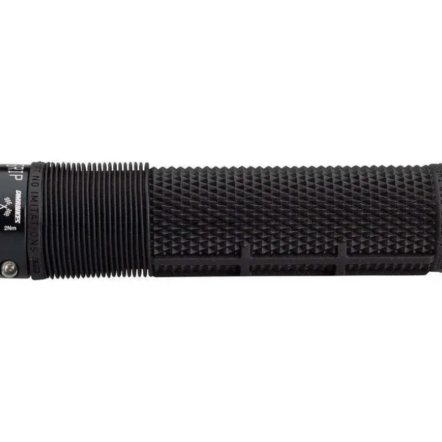 DMR DeathGrip Race Edition Grips - Thick Flangeless Lock-On Black