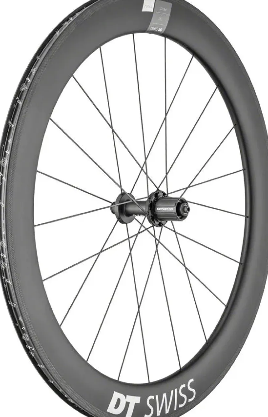 DT Swiss ARC 1400 DiCut 62 Rear Wheel - 700 QR x 130mm Rim Brake HG 11 Road BLK