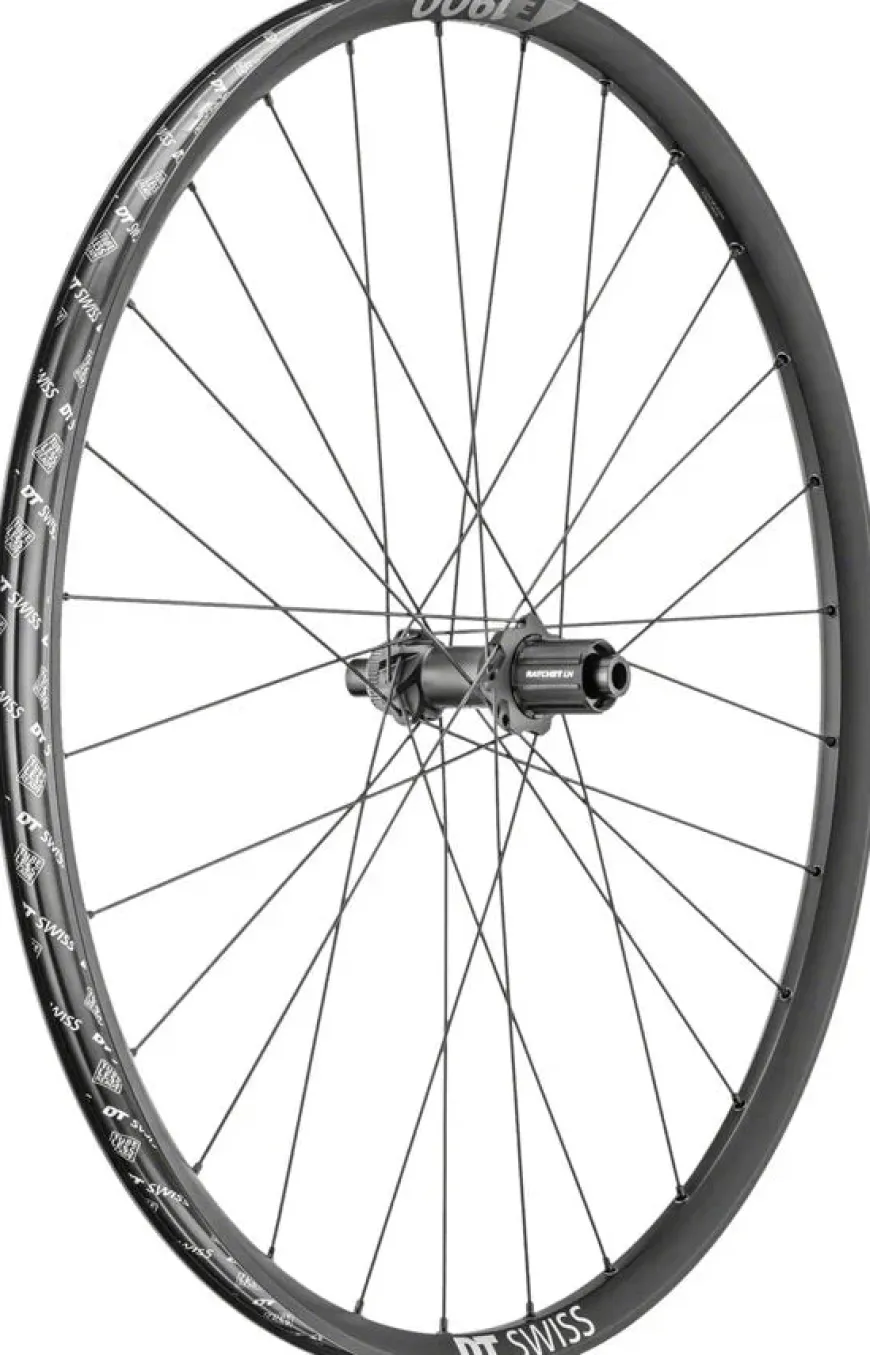 DT Swiss E 1900 Spline 30 Rear Wheel - 27.5" 12 x 148mm Center-Lock HG 11 MTN BLK