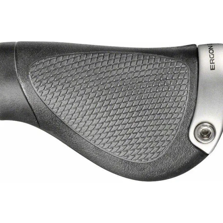 Ergon GP1 Grips - Lock-On Twistshift Large Black/Gray
