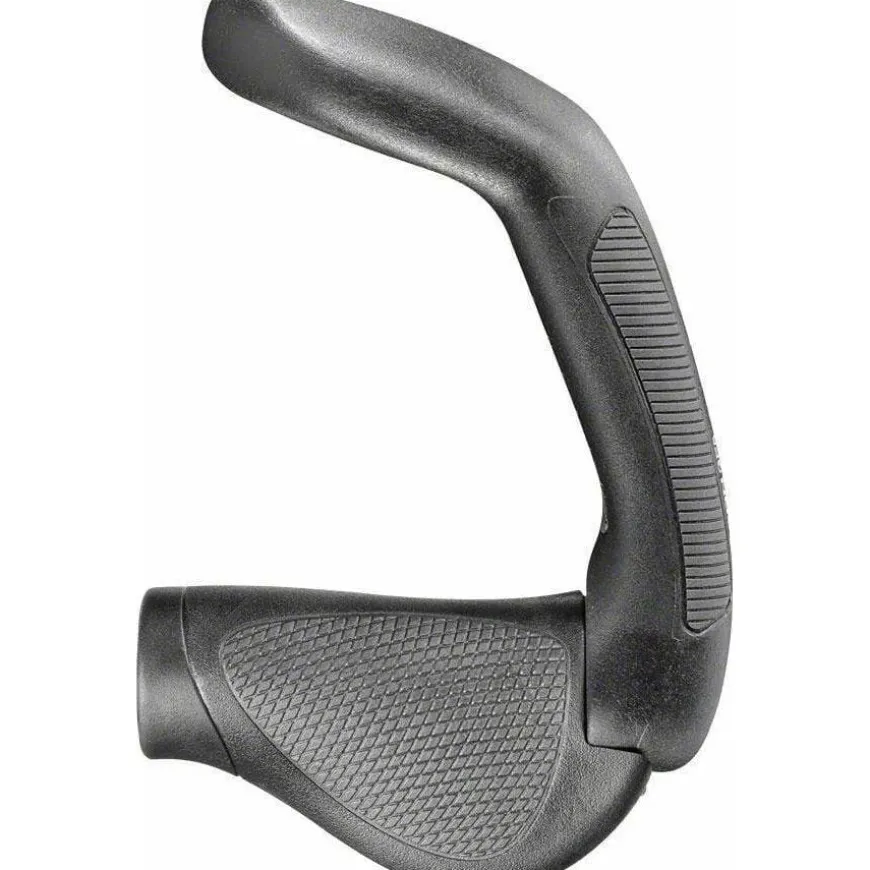 Ergon GP5 Grips - Lock-On Twistshift Large Black/Gray