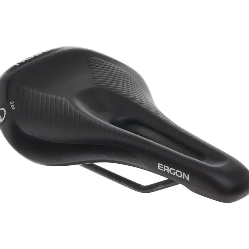Ergon SM E Mountain Sport Saddle - Chromoly Stealth Womens Small/Medium