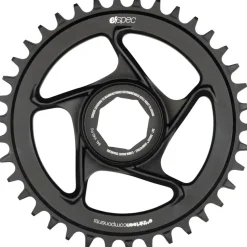 E-Thirteen e*spec Aluminum Direct Mount Chainring 38t for Brose S Mag Black