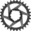 E-Thirteen Helix R Chainring - 30t 11/12-Speed 3mm Offset SRAM 3-Bolt DM BLK