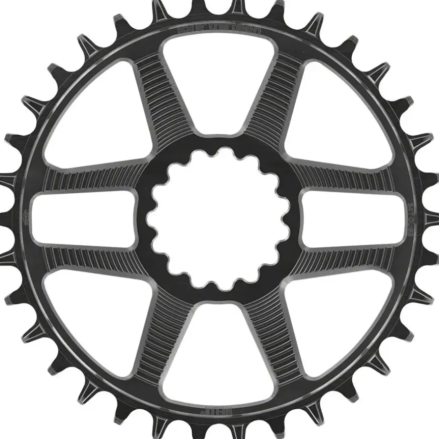 E-Thirteen Helix R Chainring - 34t 11/12-Speed 52/55mm Flip Flop CL 3.5mm Offset DM BLK