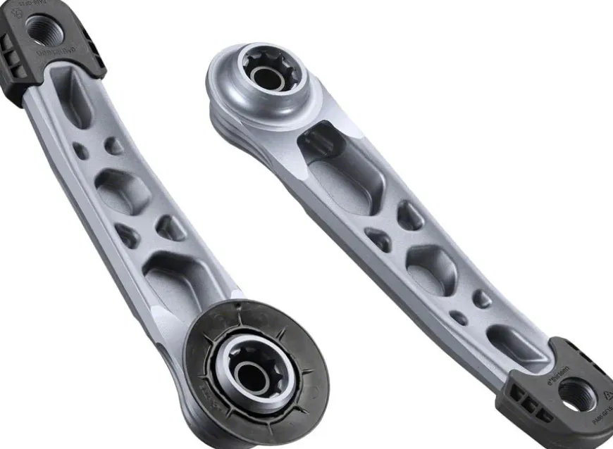 E-Thirteen Helix Race Alloy e*spec Crank Arm Set - BOSCH Gen4-Brose S Mag-TQ HPR50 26.5mm Offset 165mm Self Extractor Silver