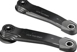 E-Thirteen Helix Race Alloy e*spec Crank Arm Set - Fazua Ride 60 18mm Offset 165mm Self Extractor BLK