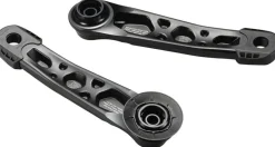 E-Thirteen Helix Race Alloy e*spec Crank Arm Set - DUB 12mm Offset 155mm Self Extractor BLK