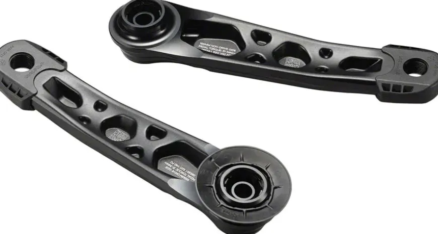 E-Thirteen Helix Race Alloy e*spec Crank Arm Set - Specialized M30 SL1.1 14mm Offset 160mm Self Extractor BLK