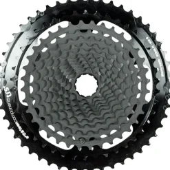 E-Thirteen TRS Plus Cassette - 12 Speed 9-46t Black For XD Driver Body