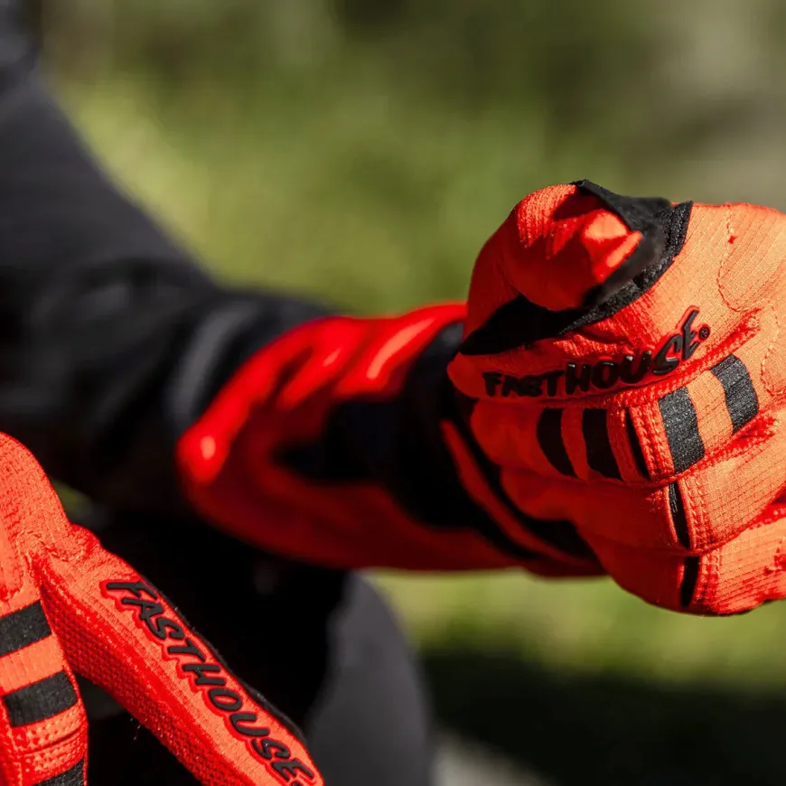 Fasthouse Blaster Rush Glove - Rocket Red